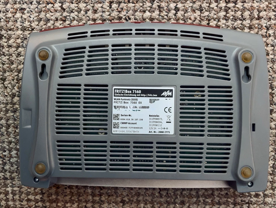 FRITZ!Box 7560 DSL 5GHz WLAN Router + Fritz!Fon C5 - Bild 3 von 4