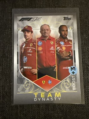 Topps Turbo Attax 2025 - Team Dynasty Ferrari Racing Card #27