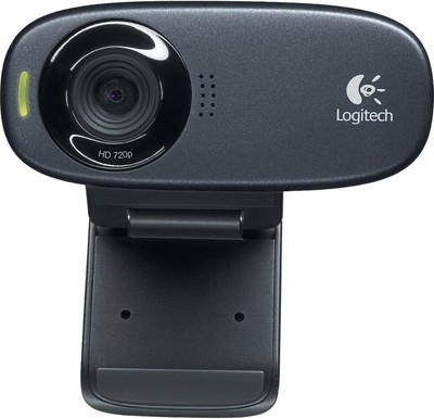 Logitech C310 HD Webcam, RightLight & RightSound Technology, Noise-Reducing Mic