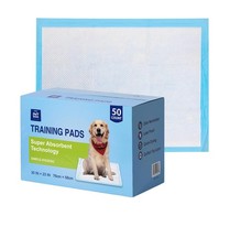 XL Puppy Pads 50 Ct - 23x30" 5-Layer Absorbent Training Pee Pads Leak-Proof