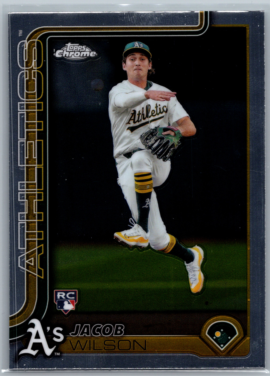 2025 Topps Chrome Jacob Wilson Base #96 RC