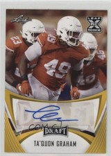2021 Leaf Draft Gold Ta’Quon Graham #BA-TQG Auto n1u