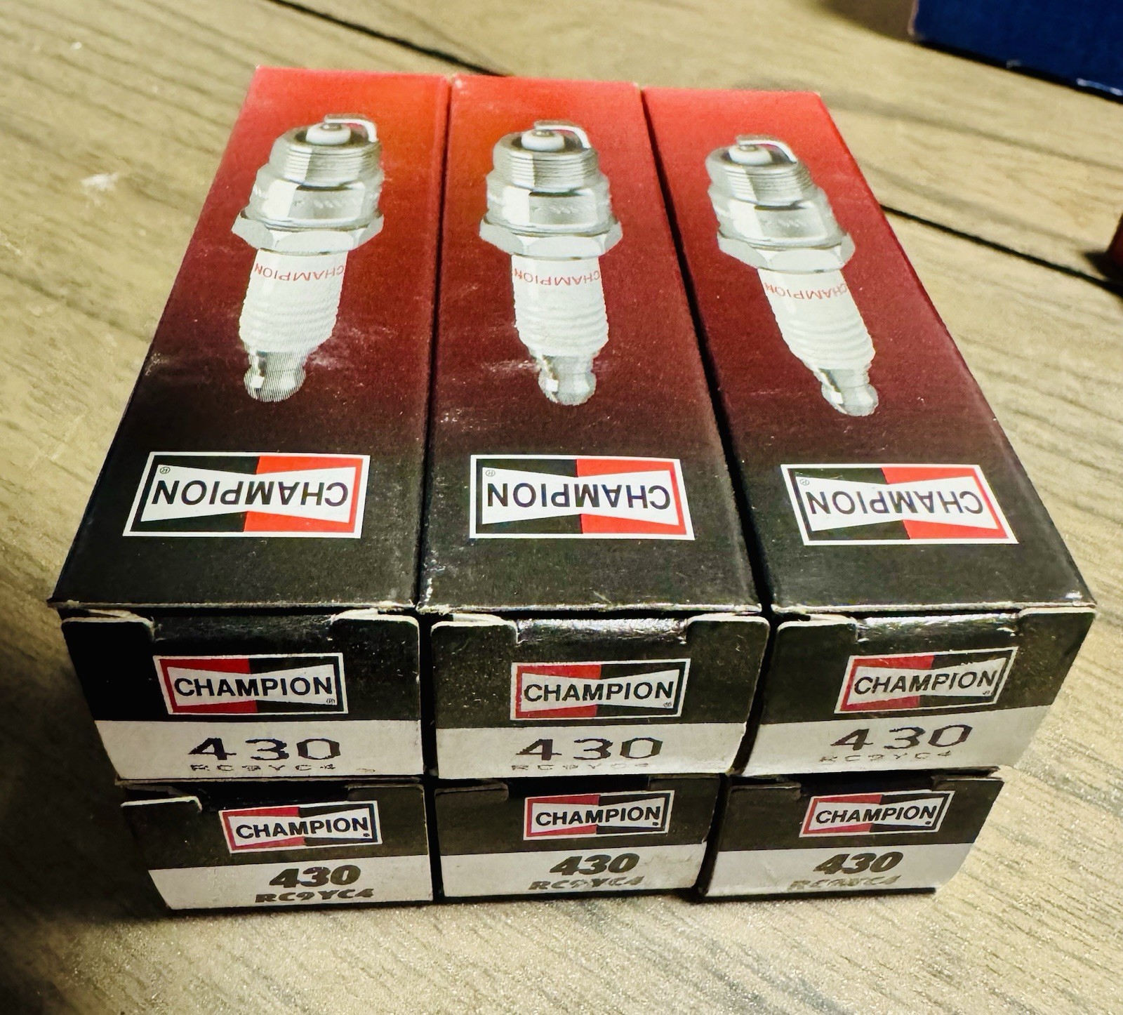 Champion Copper Plus Spark Plug 430 RC9YC4 Lot of 6 NOS