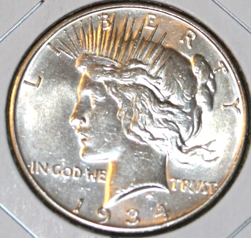 1934-D Peace Dollar - Uncirculated