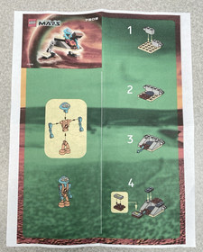 LEGO Life on Mars Lot of 3 7302 7303 7308 Robot, Scooter, Hover Complete - Read