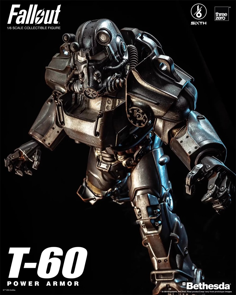 ThreeZero 3Z08560W0 Fallout T-60 Power Armor 1/6 Action Figure IN