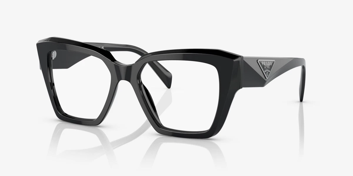 PRADA Black Square Eyeglass Frames for sale | eBay display picture 3