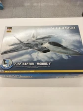 Hasegawa Plastic Model 1 72 F-22 Raptor Ace Combat Moebius Used
