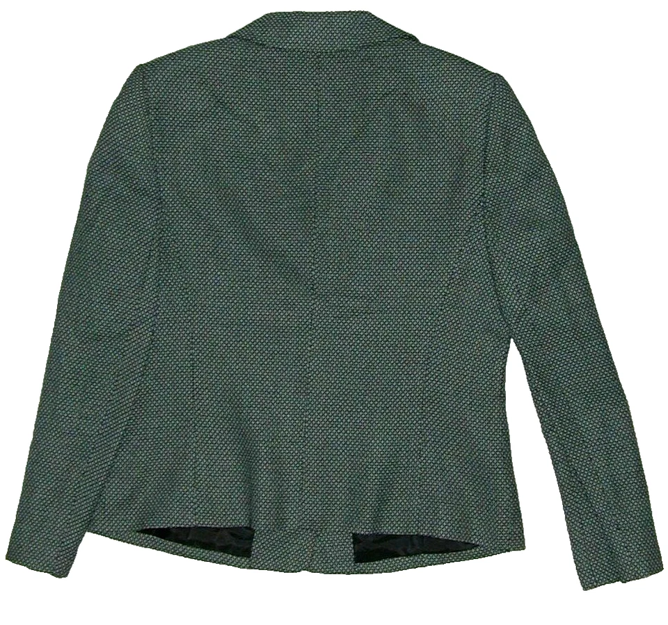 NUEVO CON ETIQUETAS Mujer JONES WEAR Talla 10 Gris y Negro POLIÉSTER BLAZER  Foto 2 de 4