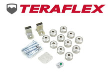 Teraflex 1 Body Lift Spacer Kit Aluminum For 1997-2006 Jeep Wrangler Tj Teraflex 1 Body Lift Spacer Kit Aluminum For 1997-2006 Jeep Wrangler Tj