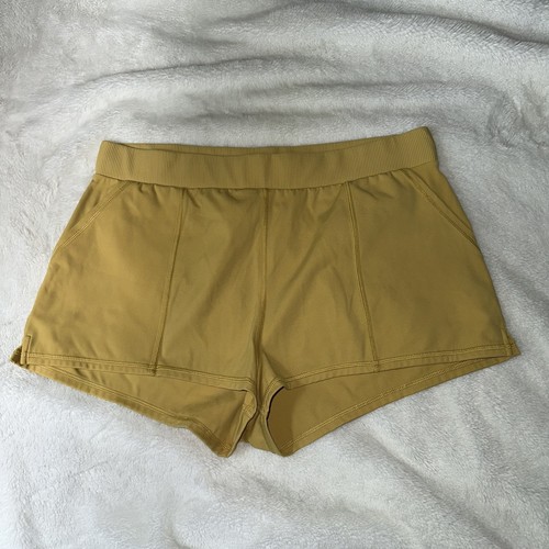 Free People Movement Bike Shorts XL Athletic Run Gym High Rise Pocket Activewear