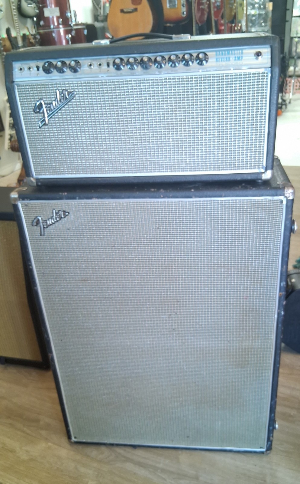 1969 Fender Bandmaster Reverb Amp with 2x12 Cabinet
