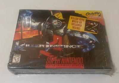 Killer Instinct SNES Super Nintendo Entertainment System Factory Sealed