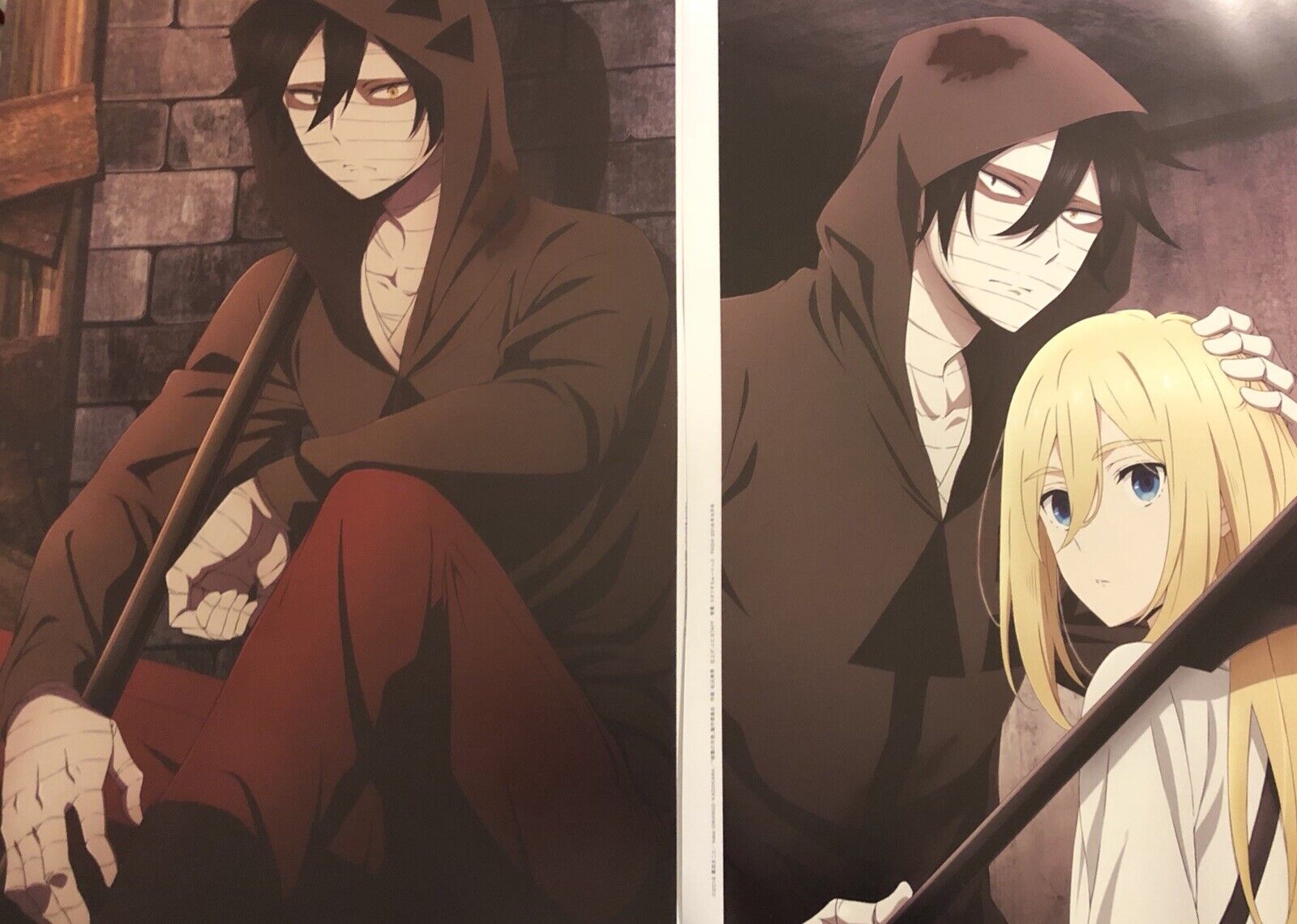 Angels Of Death - Isaac & Rachel | Art Board Print