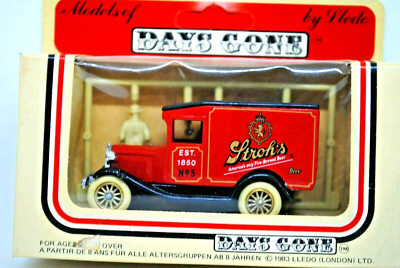 LLEDO DIECAST FORD A Van in STROH's America's Only Fire Brewed Beer Livery MIB