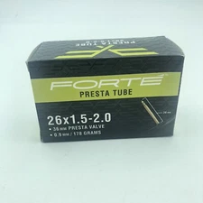 Forte Presta Tubes 26 x 1.50-2.0 Bicycle Inner Tubes  Valve 36MM