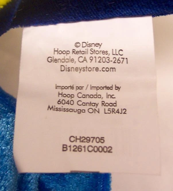 Disney Store Finding Nemo CUTE DORY THE FISH 14" Plush STUFFED ANIMAL Toy - Image 3 of 3