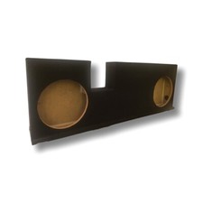 2007-2021 Toyota Tundra Double Cab Dual 12" Sealed Box Sub Enclosure -Black