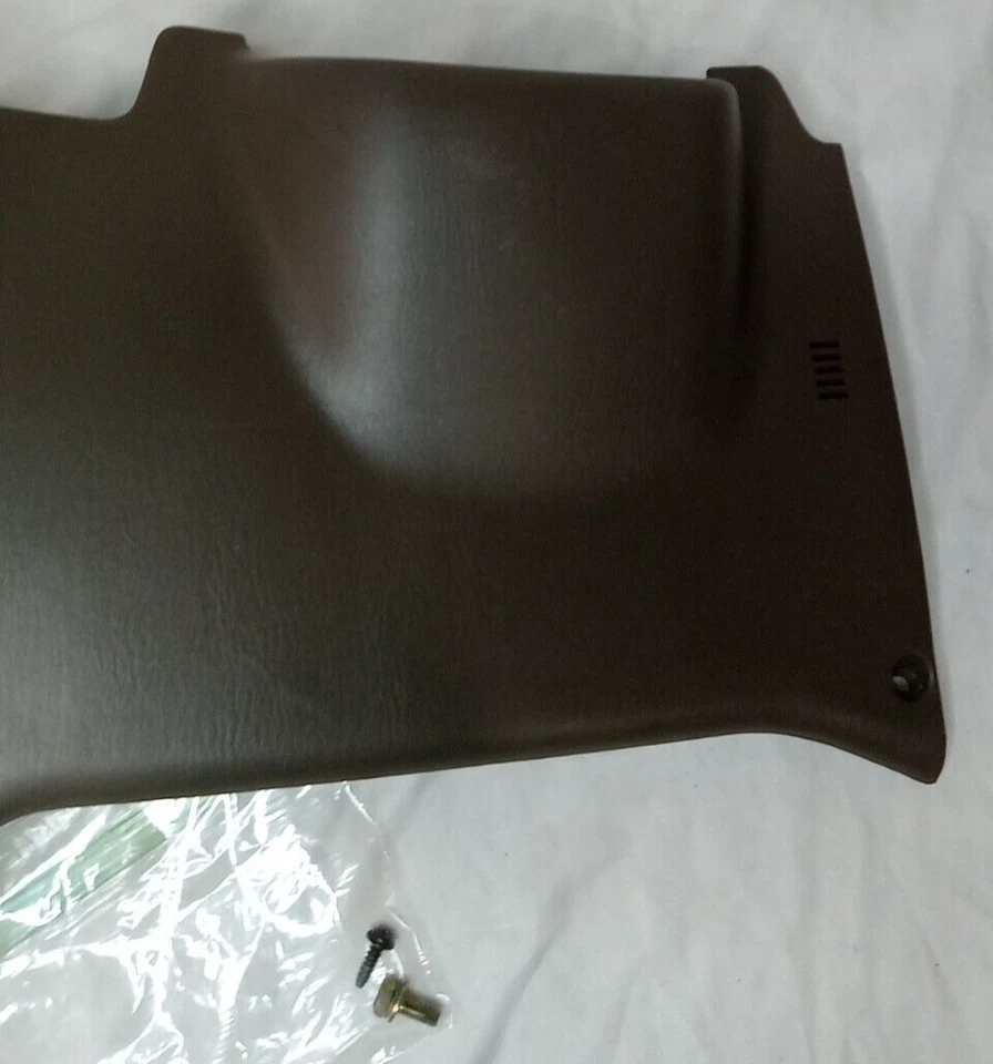 1999-2001 Toyota Camry Steering Dash Under Column Kick Panel Brown used oem - Image 2 of 4