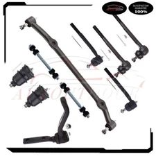 Front Lower Ball Joint Sway Bar Tie Rod End Fit For 1978-1983 Chevrolet Malibu