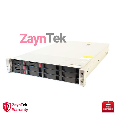 HPE PROLIANT DL380 G9 12LFF RACKSERVER 64GBDDR4 1xE52630v3 NEW HPE 12TB HDD 0 HR