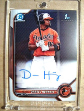 2022 Darell Hernaiz 1st Bowman Chrome Rookie Autograph RC MINT 🔥🔥🔥 QTY