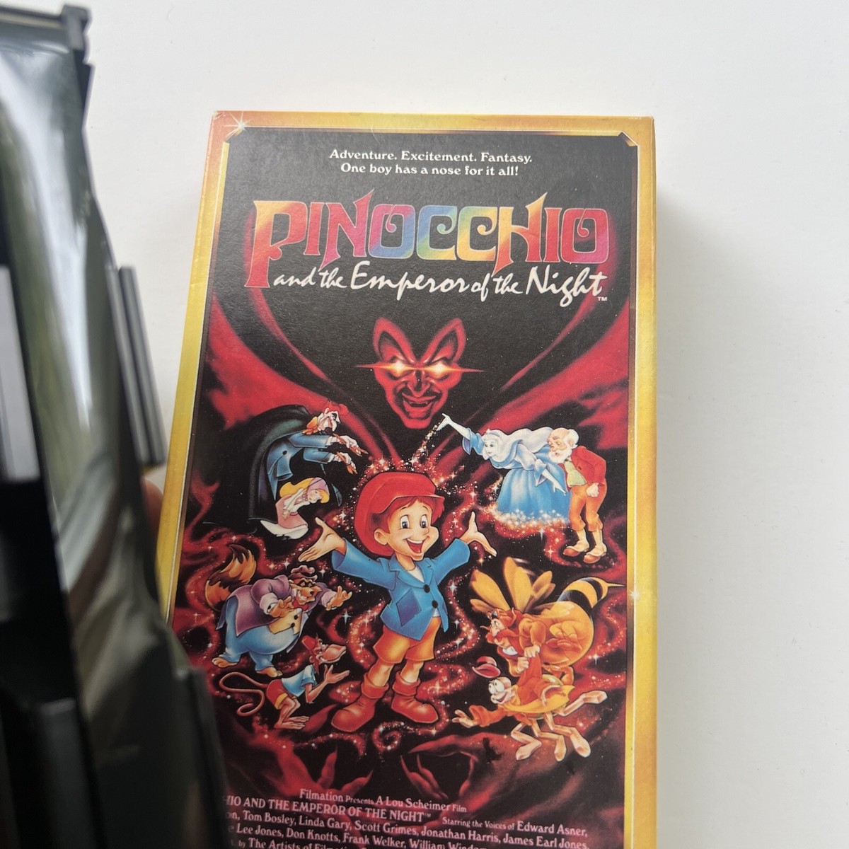 Pinocchio And The Emperor Of The Night VHS 91 Minutes Full