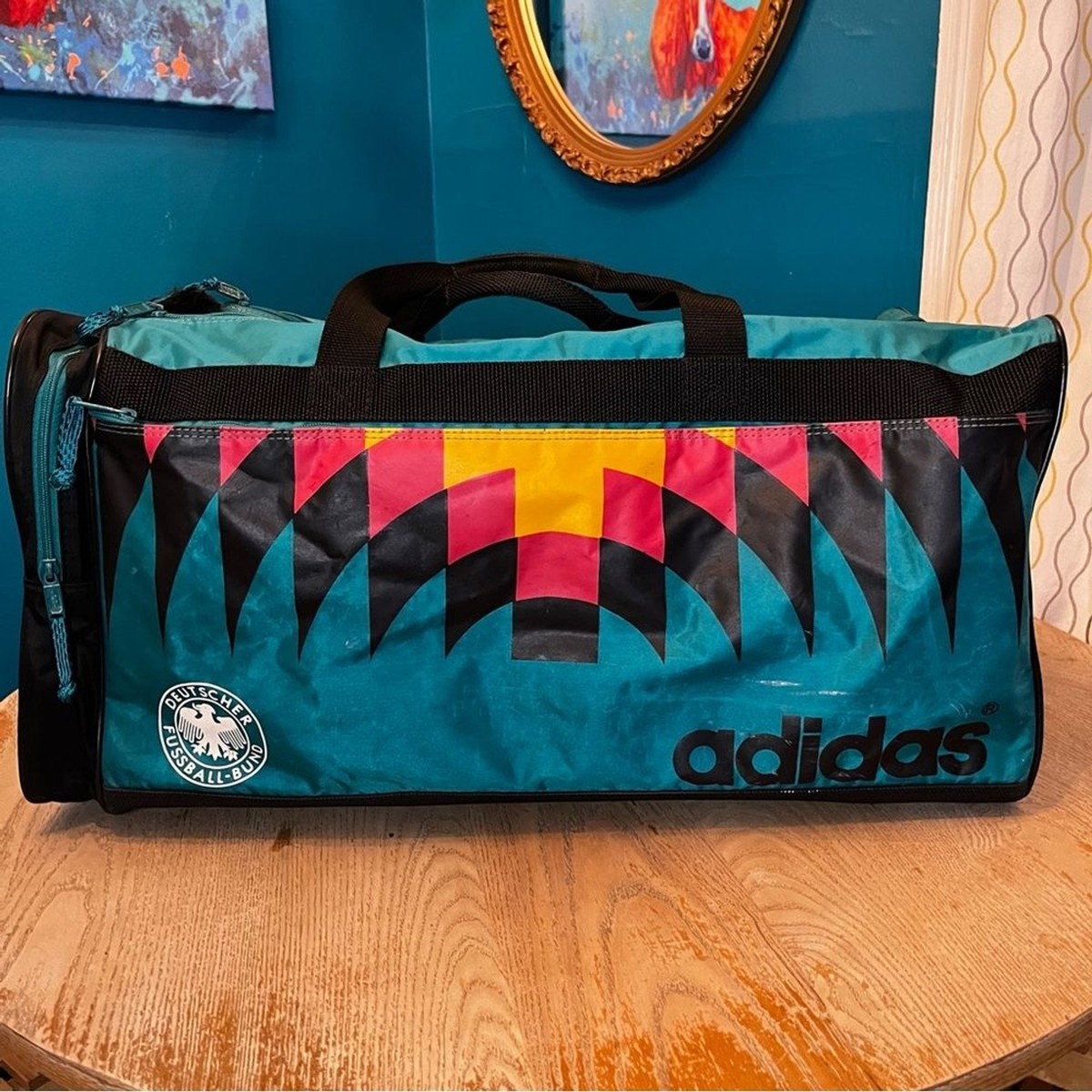 adidas 1994 World Cup Germany Large Vintage Duffle Bag | eBay
