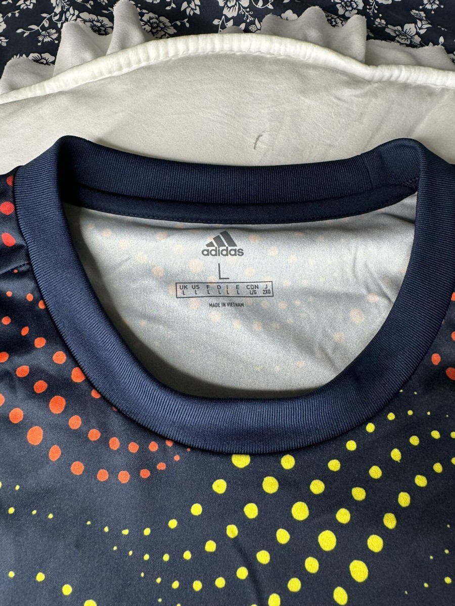 Adidas LA Galaxy 2019 Pride Pre-Match Top “Soccer For All” Size