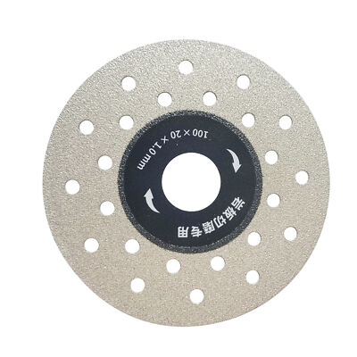 4'' Porous Widened Cutter Diamond Saw Blade For Porcelain Tile Granite Ceramic
