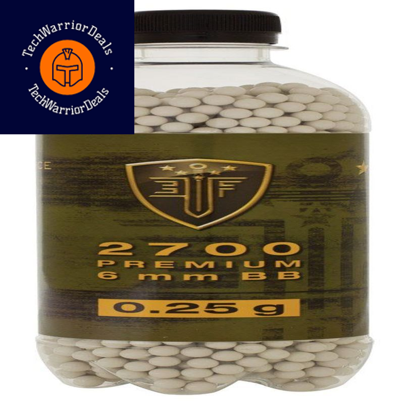 Elite Force Premium 6mm Airsoft BBs Ammo, .25 Gram, 2700 Count eBay