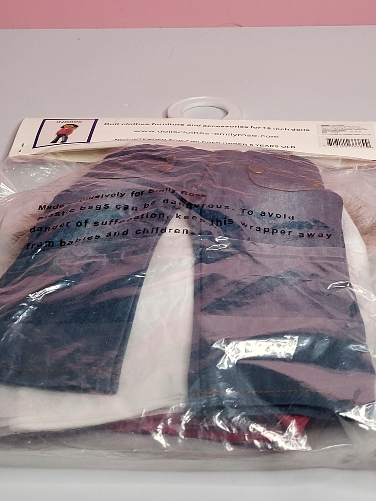 Emily Rose Jeans and Jacket Clothes Doll For 18 inch Doll NIP
