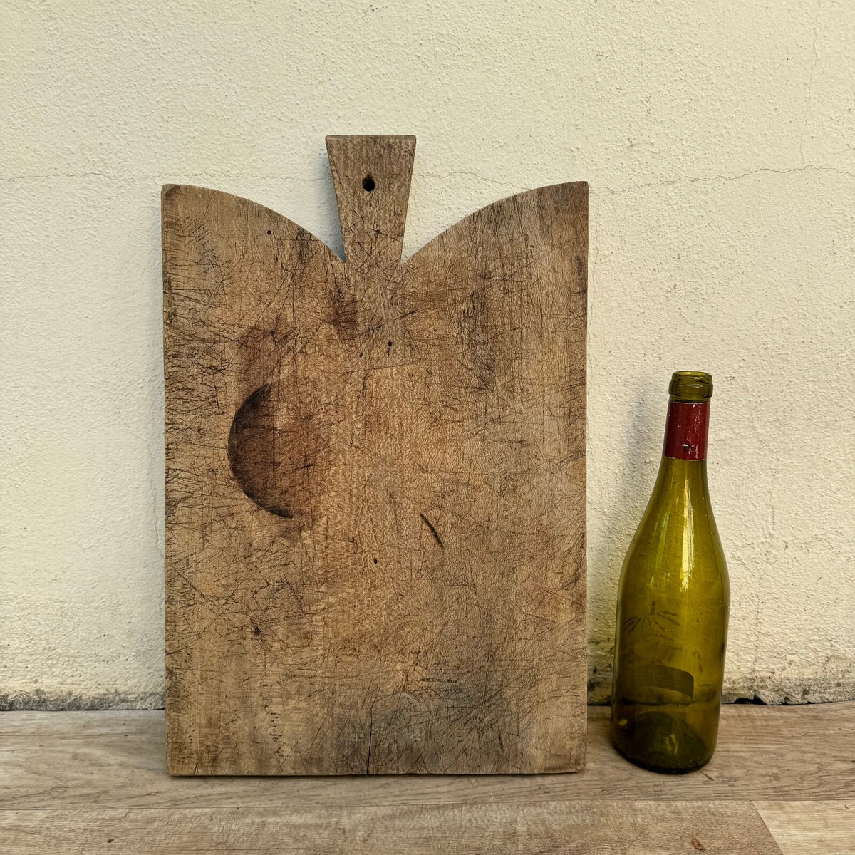 ANTIQUE VINTAGE FRENCH BREAD OR CHOPPING CUTTING BOARD WOOD