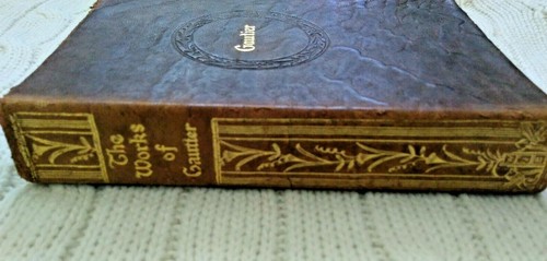 THE WORKS OF THEOPHILE GAITIER (ONE VOLUME EDITION) - VERY GOOD- FREE SHIPPING - Picture 2 of 6