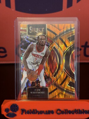 2023-24 Panini Select Premier Level Orange Flash Prizm #118 Cam