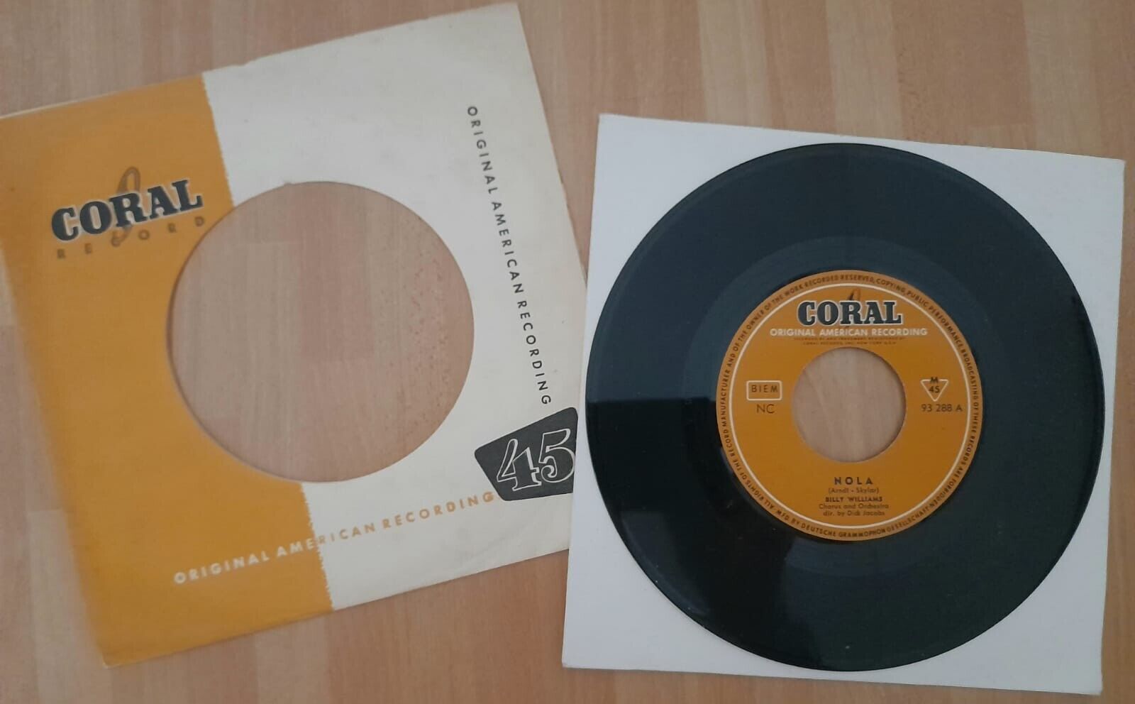 Jackie Wilson reet petite 7"+COMPANY SLEEVE CORAL GERMANY US 50'S R&B