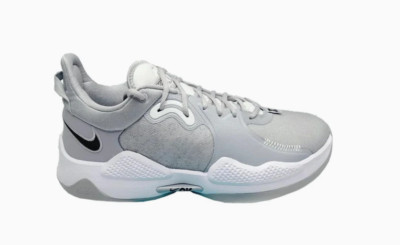 Nike PG 5 TB Promo Wolf Grey Black DM5045-002 Men's New