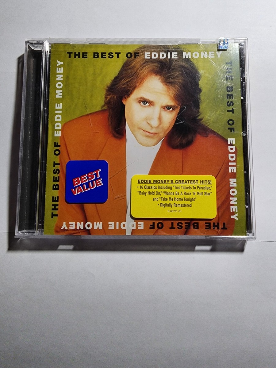 The Best of Eddie Money by Eddie Money - July 2001 VG+/EX CD47
