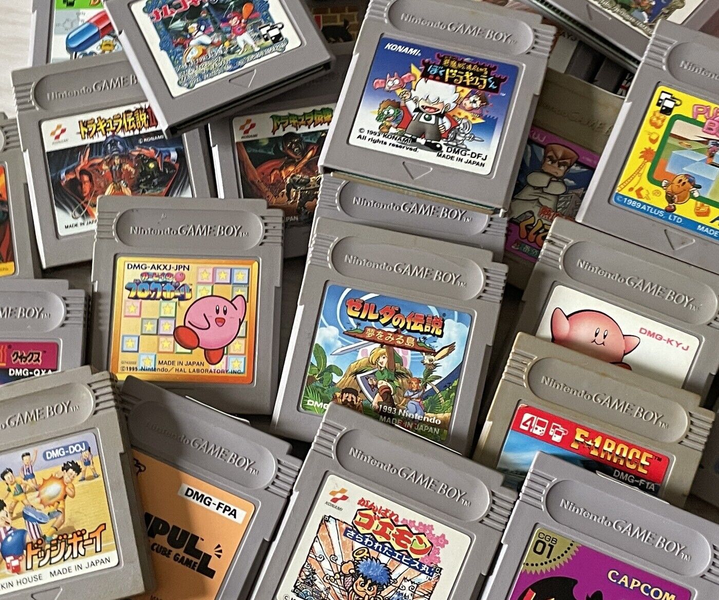 Nintendo Game Boy Games Japan Big choice (only soft) the sale bin ② 10/20 update