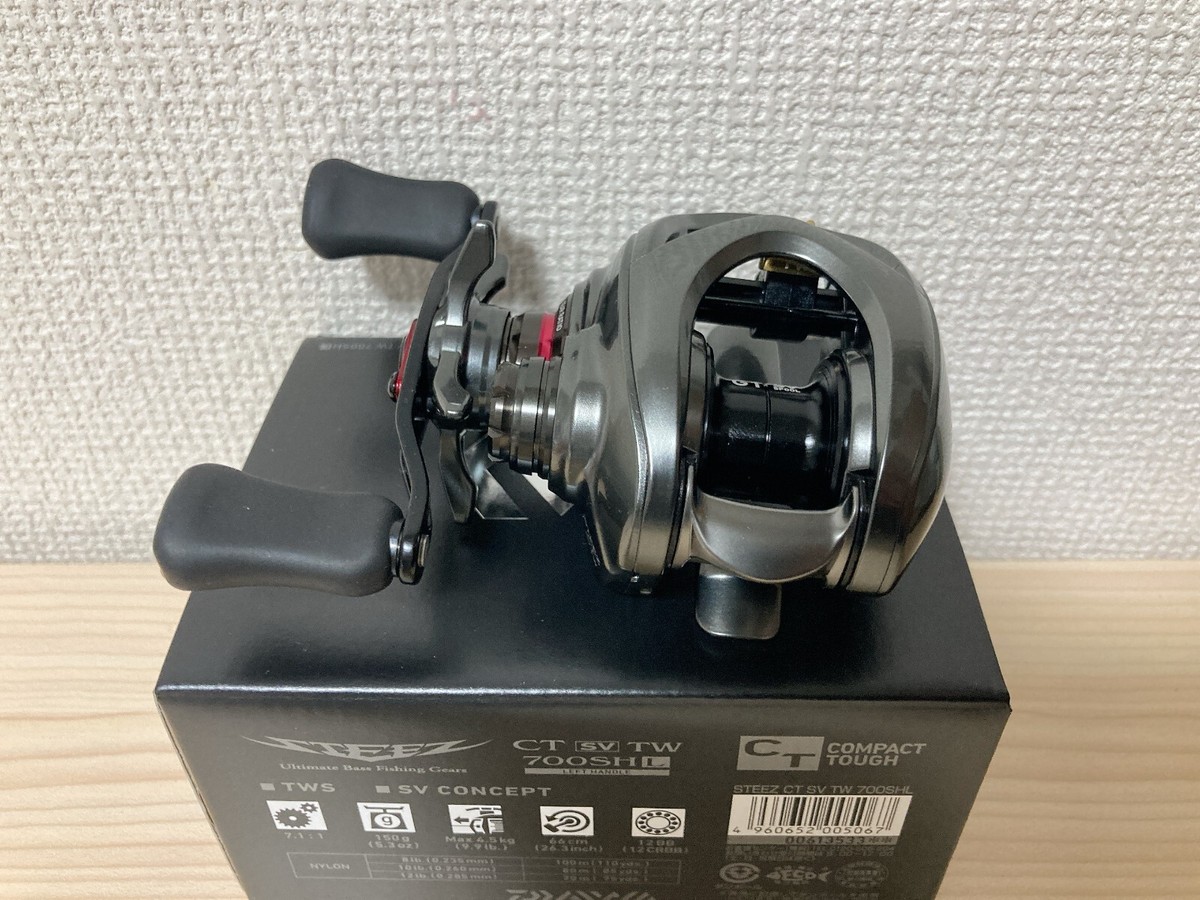 Daiwa Baitcasting Reel 19 STEEZ CT SV TW 700SHL Left Gear