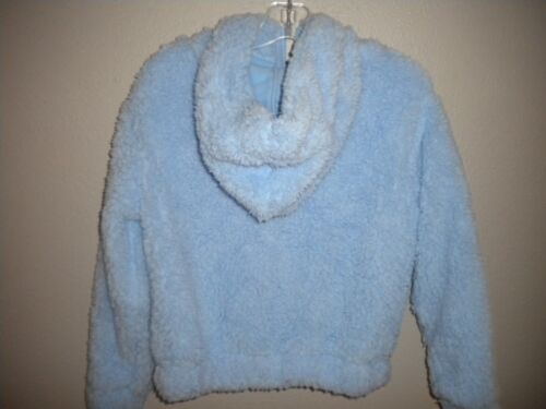 Mondetta Girls Size XS 5/6 Blue Hooded Kangaroo Pocket Jacket NWT - Picture 5 of 5