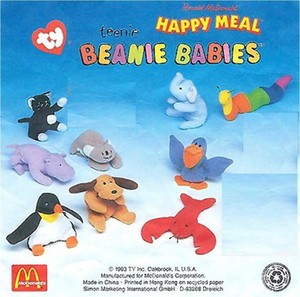 mcdonalds happy meal toys beanie babies