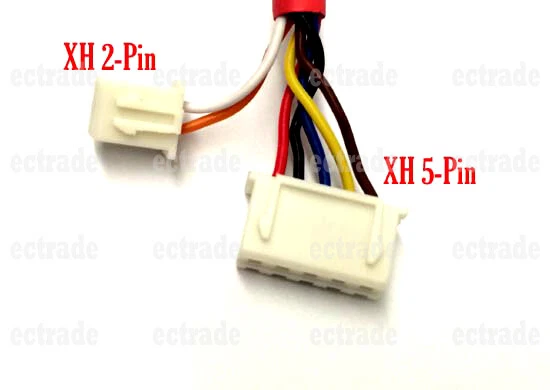 Henglong 1/16 RC Tank German King Tiger Parts 8-Pin to 2,5-Pin Connector Wire - Image 3 of 3