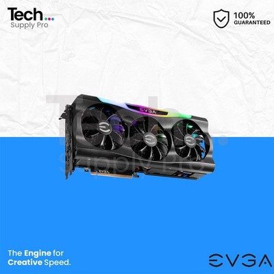 EVGA GeForce RTX 3090 24GB FTW3 Ultra GDDR6X PCIe 4.0 x16 Graphics Card
