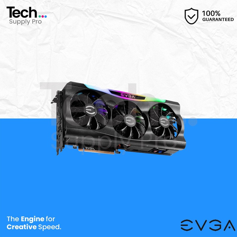 EVGA GeForce RTX 3090 24GB FTW3 Ultra GDDR6X PCIe 4.0 x16 Graphics Card