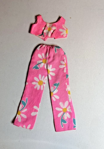 Barbie Cool N Casuals PAK 1970 rare Daisy print variation VGC brivant colors
