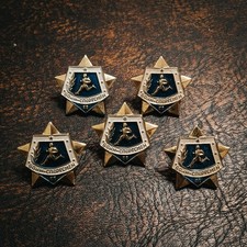 UdSSR Sowjetunion 5x Milit&auml;rsportstufe Wehrdienstleistende 2.Kl (P18)