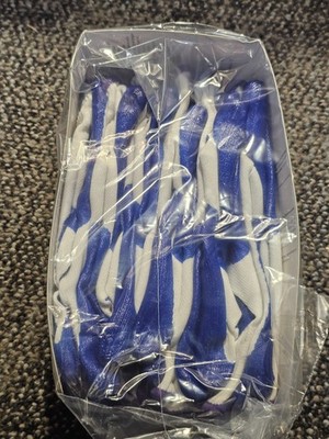 (QTY 12 PAIRS) Ansell HyFlex 11900/6 Blue Nitrile Liquid/Oil Repellent Gloves