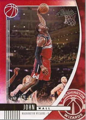 2019-20 Absolute Memorabilia Red #83 John Wall /199 - BSK