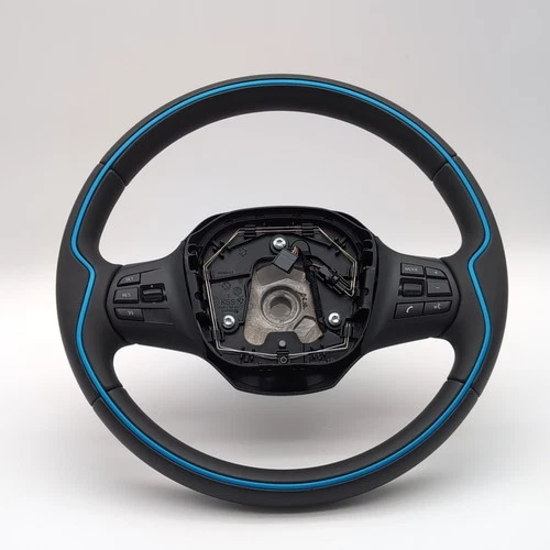 2014 - 2021 BMW i3 I01 Steering Wheel Black with Cruise Phone Switch 6870159